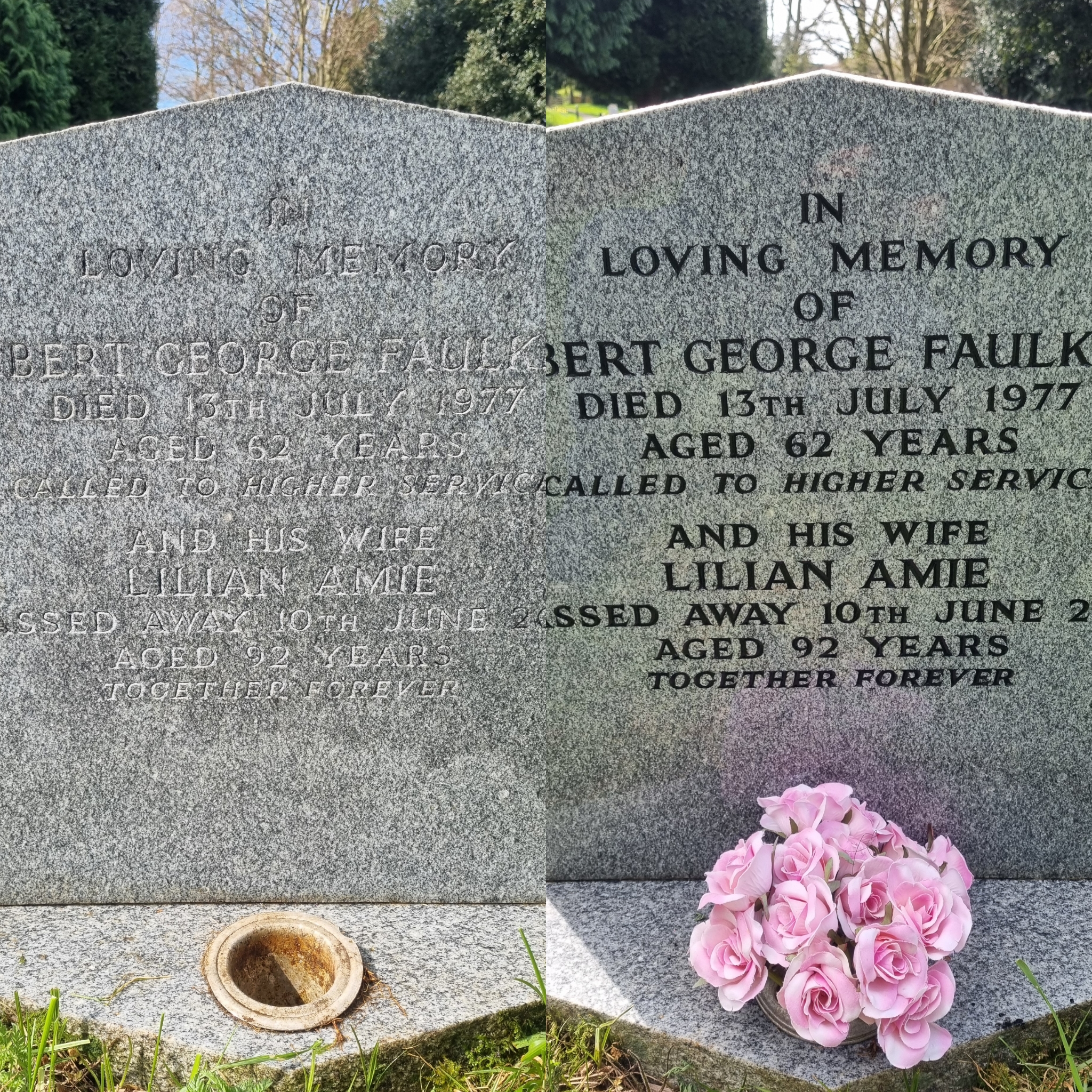 Gravestone Inscription Painting
